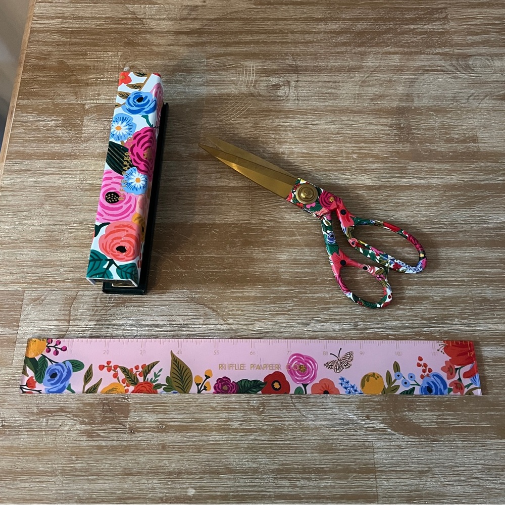 Rifle Paper Co. x Cambridge. Office Supplies Bundle.
